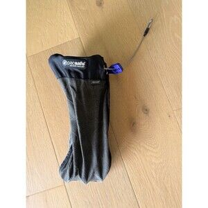 PACSAFE Travel Safe 100 Anti-Theft Travel Bag Black Safe w/ Exomesh